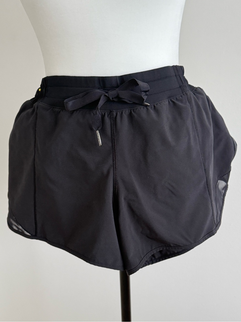 lululemon athletica Black Running Shorts with Drawstring